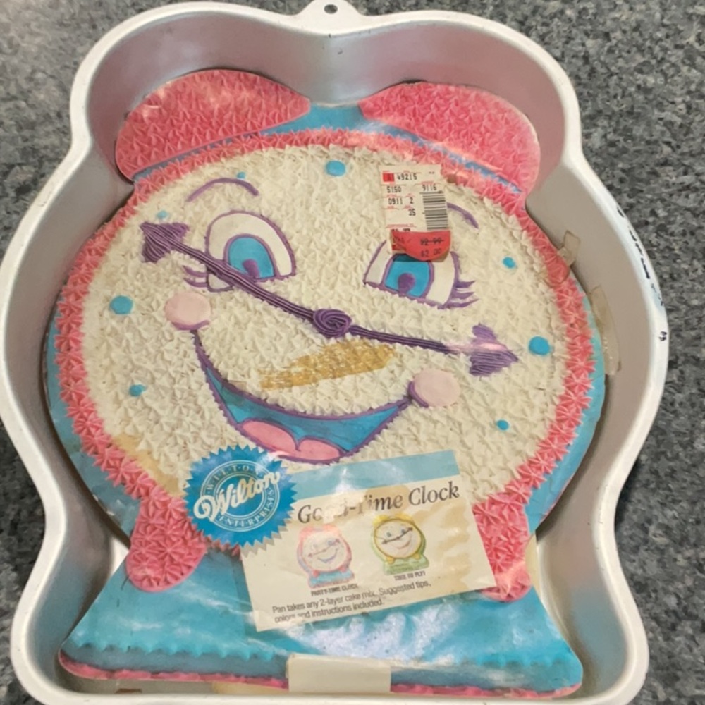 Wilton Good-Time cake pan 1991. Never used.
